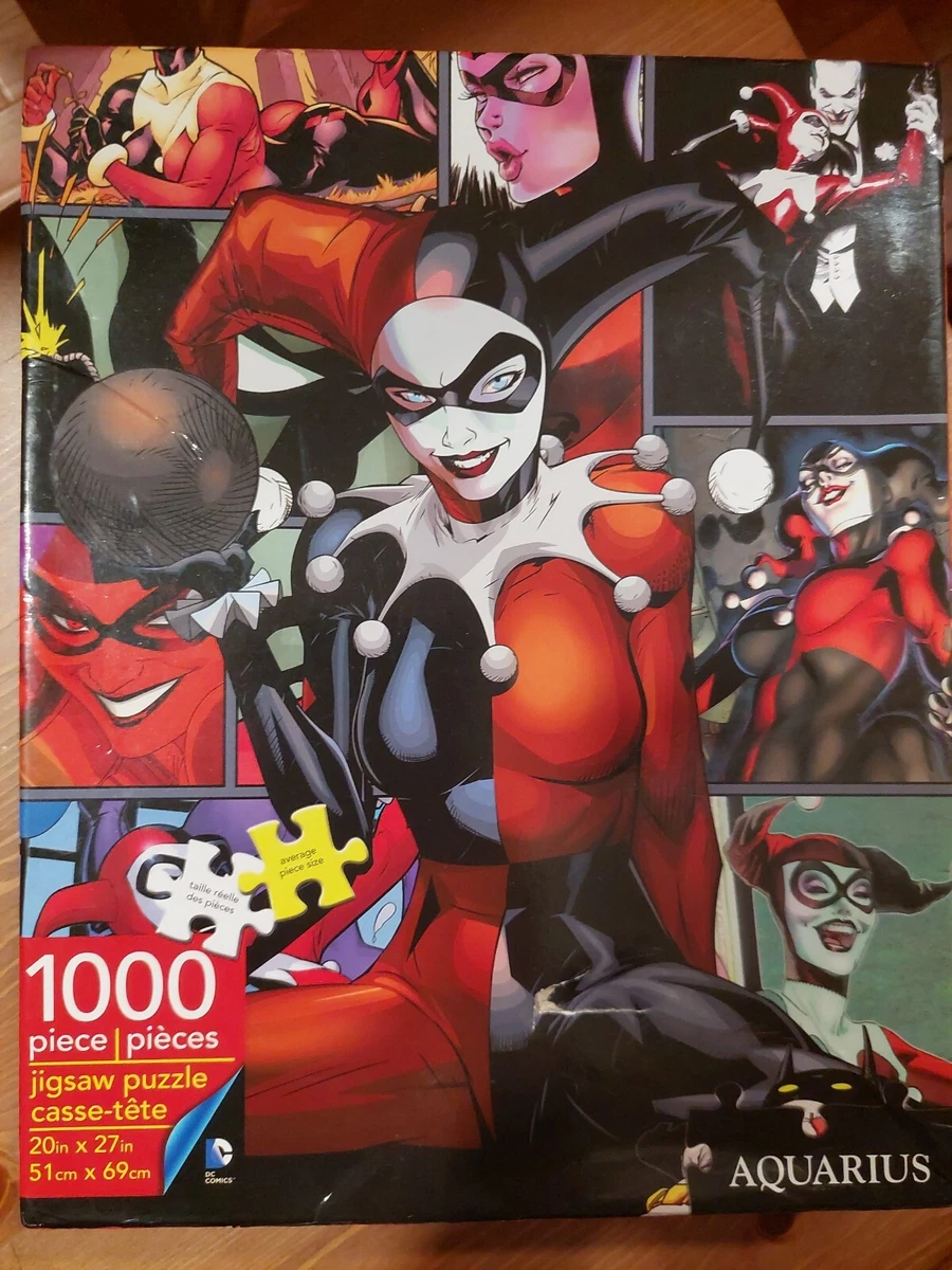 Harley Quinn 1000 Piece Jigsaw Puzzle Batman Gotham City by Aquarius
