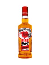 Zubrowka Fire Bomb Cinnamon • Chili • Pepper Flavour Liqueur Vodka 50cl