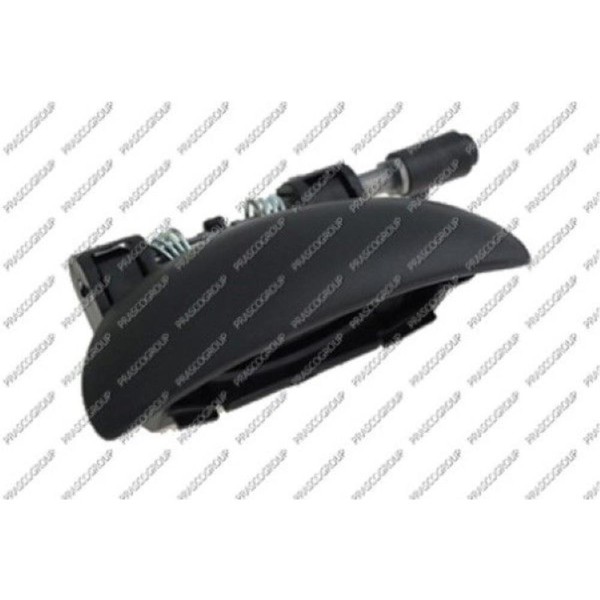 Prasco TüRgriff AußEn Hinten Links FüR Peugeot 206 CC 2D 2A/C 2E/K Schwarz-image