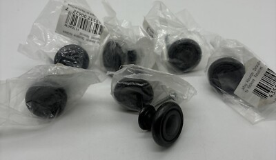 Lot 7 Jeffrey Alexander 117DACM Bremen 1-1/4'' Mushroom Cabinet Knob Gun Metal