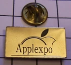 APPLE computer APPLEXPO pin badge Mac MACINTOSH