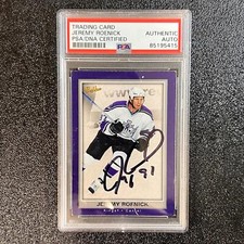 Jeremy Roenick Cards, Rookie Cards and Autograph Memorabilia Guide 33
