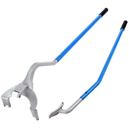 Herramienta de desmontaje de montaje cambiador de neumáticos de 17,5" a 24" herramientas sin cámara camión cuentas azul - Imagen 4 de 11
