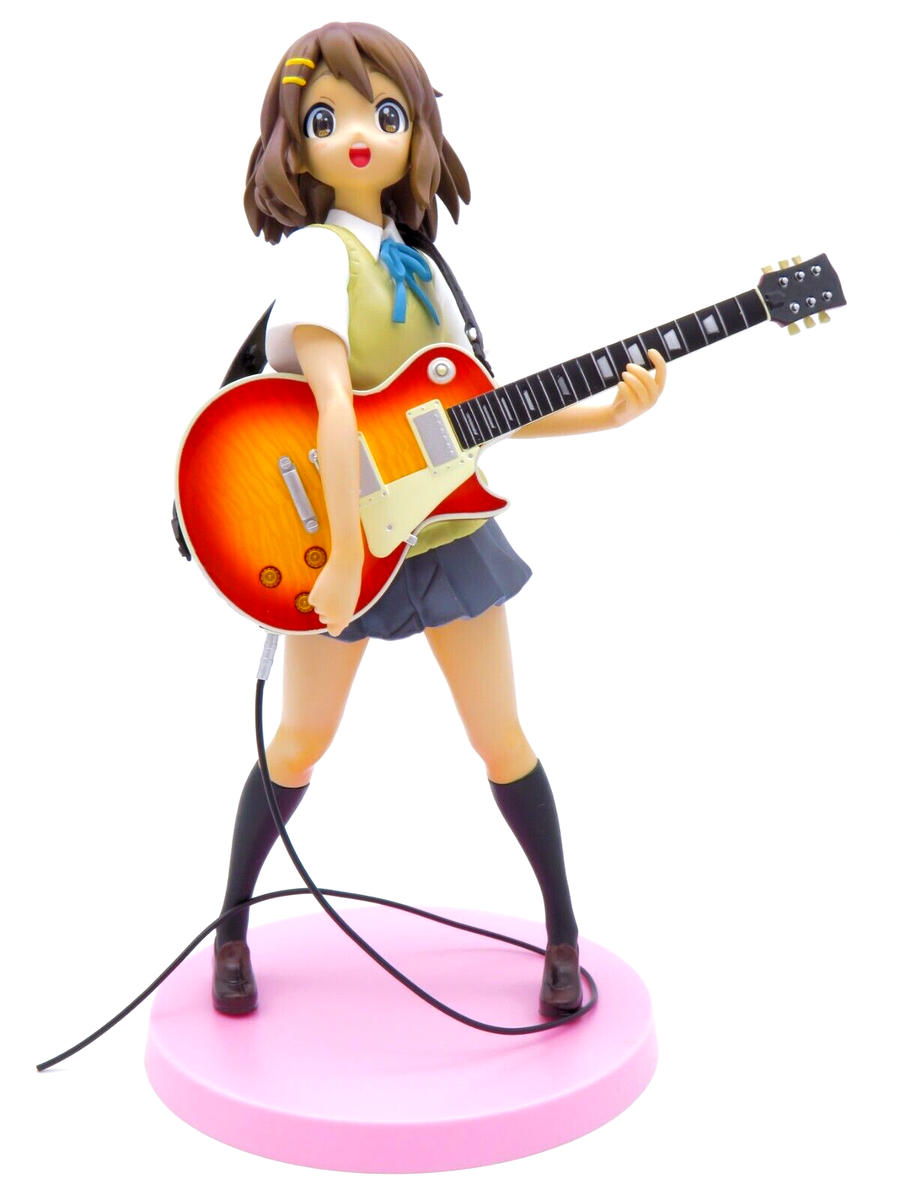K-ON! Figure - 2011 Hirasawa Yui w/ Guitar - Banpresto SQ 8 K-ON! Figure - 2011 Hirasawa Yui w/ Guitar - Banpresto SQ 8