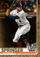 2019 Topps 1, 2 & Update "GOLD BORDER" Parallels #d/2019..You Pick..PWE Shipping