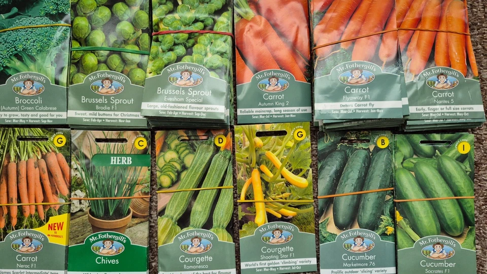 Mixed Job Lots of Mr Fothergill's HERB & VEG Seeds - more you buy,more you save! - Image 2 of 4