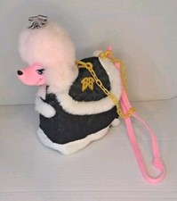 Vintage 2003 Barbie Raquelle Dog In Carrying Case