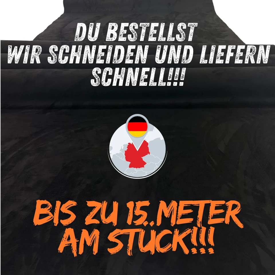 Auto Klebe Folie Innenraum Stoff Deko Klebend Mikrofaser Velvet Velour Wildleder - Bild 2 von 4