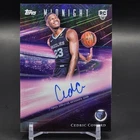 Cedric Coward 2025 Topps Midnight Rookie Horizon On-Card Auto #RHS-CC Grizzlies