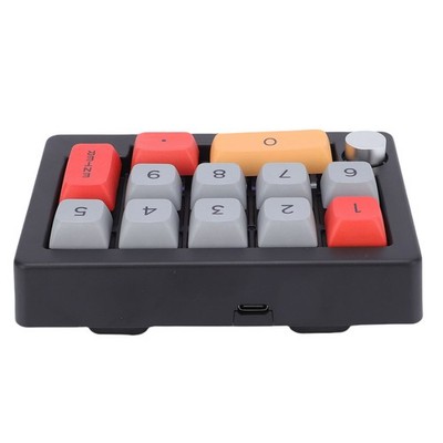 Mechanical Numpad RGB Backlit USB Wired Knob Control 12 Key Programmable Ma CUPD