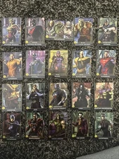 2017 Raw Thrills - DC Injustice Arcade Cards - Lot of 20 Cards - SERIES 2