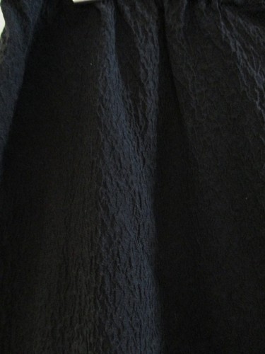 Citron Santa Monica Womens Sz M 100% Silk Black Gauze Capri Pants Bottoms Boho - Picture 4 of 8