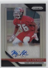 2018 Panini Prizm Rookie Auto MJ Stewart #RA-MJ Auto 15ej