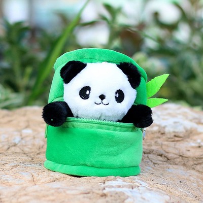  Panda Puppe Schlüsselanhänger Panda Anhänger Handtasche Schlüsselanhänger
