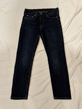 Levi's 510 Skinny Fit Jeans Mens 30x32 Blue Denim Dark Wash 5-Pockets Mid Rise