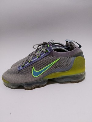 Nike Air VaporMax 2021 Flyknit 'Particle Grey Liquid Lime' Men's Running Shoes