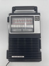 General Electric 7-2929A Vintage Two-Way AM / FM / TV Radio - Works