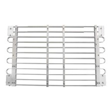 22 - 25 in. x 45 - 60 in. Adjustable Aluminum Window Well Grate