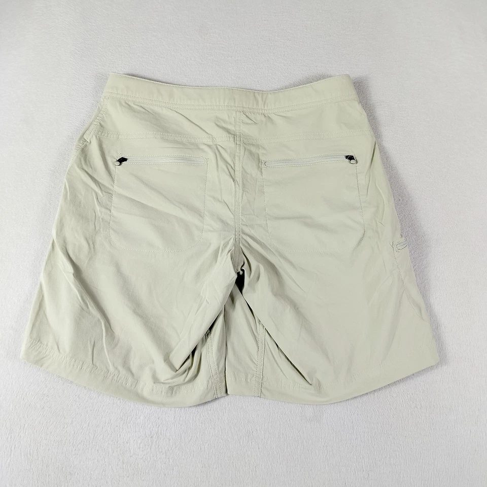 Pantalones Cortos LL Bean Para Mujer 6 Ligeros Exterior Senderismo Cremallera Bolsillo Cintura Ajustable Foto 2 de 4