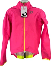 Pearl Izumi Men’s Pink Pro Aero Windbreaker Packable Biking Jacket - L
