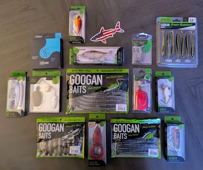 Googan Squad Mtn Dew Frog   THE ULTIMATE FISHING LURE & TACKLE BUNDLE BOX!  
