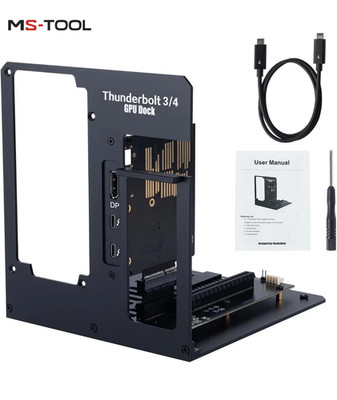 Thunderbolt 3/4 USB 4 eGPU Dock Support Up To RTX4090 and RX7900XT Graphics Card