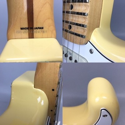 Fender Japan ST-YJM Yngwie Malmsteen Stratocaster YWH Yellow White