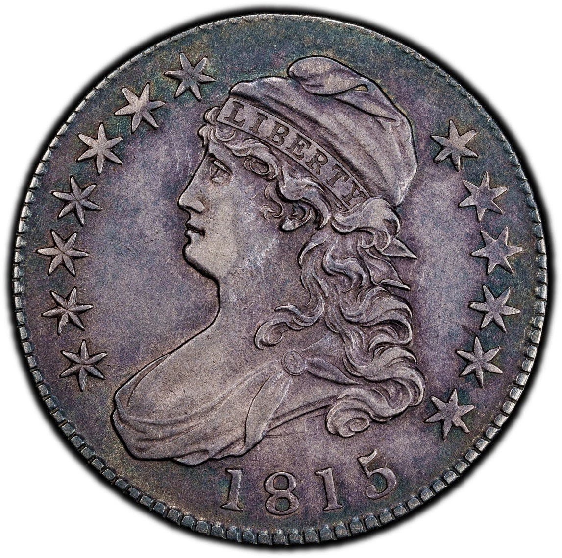 1815/2 50C Capped Bust PCGS
