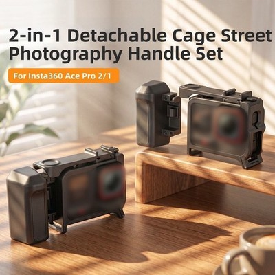 Street Grip Kit für Insta360 für Pro 2 Easy Attach abnehmbare Halterung mit Ve