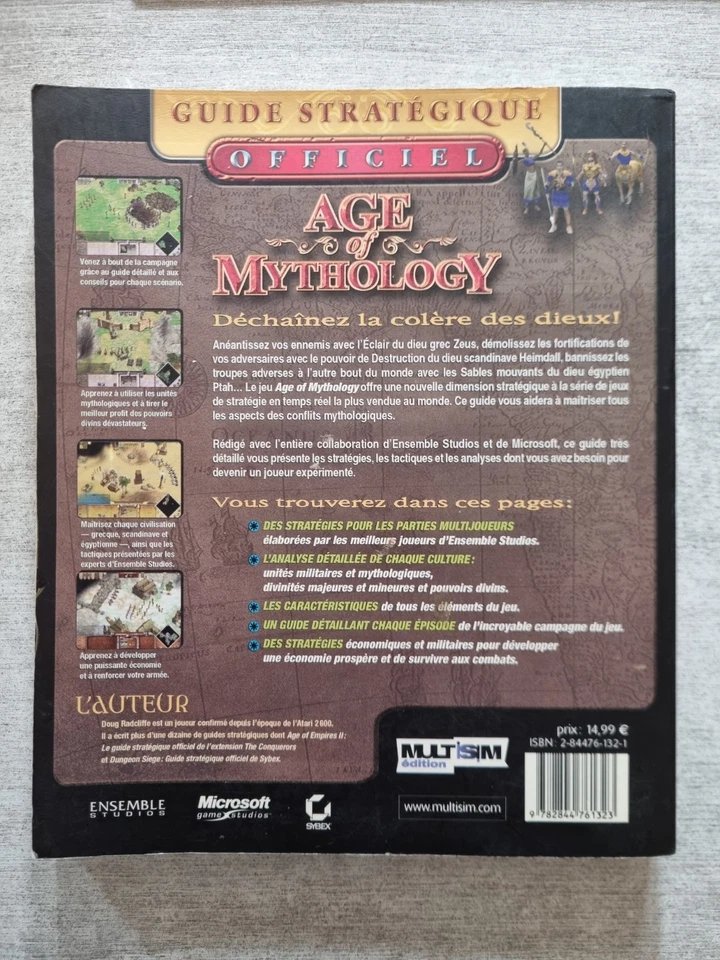 guide de stratégie officiel age of mythology occasion - Photo 2/3