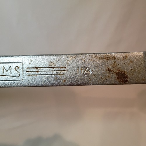 Vintage Long Williams 1 1/4" Superrench Combination Wrench 1173 USA - Picture 10 of 16