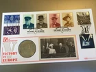 GB STAMPS BENHAM COIN FIRST DAY COVER 1965 CHURCHILL CROWN