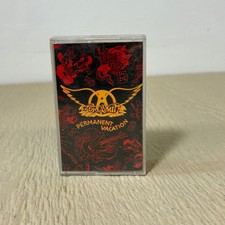 Aerosmith Cassette Tape Permanent Vacation 1987 Hard Rock