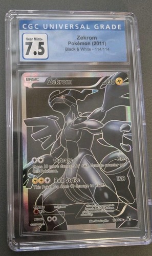 Zekrom (114 Full Art) 114/114 Black & White Holo