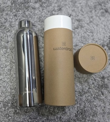 Waterdrop Steelbottle Silber 1 L Neu und OVP