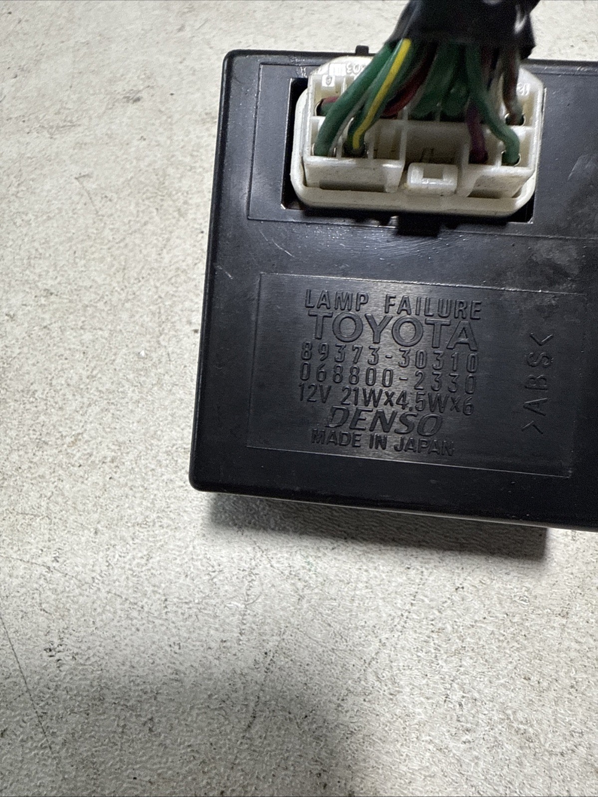 Failure Module 2001 -2004 LEXUS GS 430 GS 450 LAMP FAILURE SENSOR # 89373-30310 | eBay