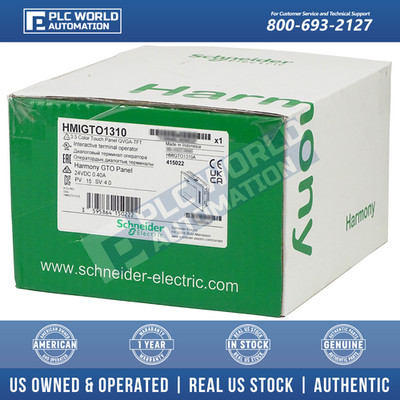 HMIGTO1310 Schneider Harmony Panel, New Sealed, FREE UPS 2 Day Dlvry & 2 Yr Wty