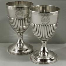 Schofield Sterling Silver Goblets c1925