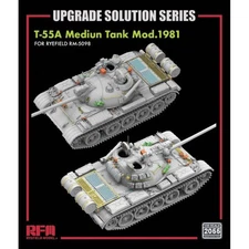 Ryefield Models 2055 1/35 Upgrade Solution for T-55A Medium Tank Mod. 1981 (for
