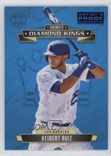 2021 Panini Diamond Kings Debut Artist Proof Blue Keibert Ruiz #DDK-LD 0q3