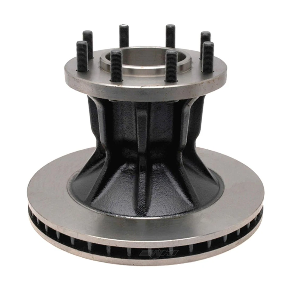 Kit delantero rotor de freno y buje y pastillas de freno metálicas para 1988 1989 GMC C3500 Foto 4 de 4