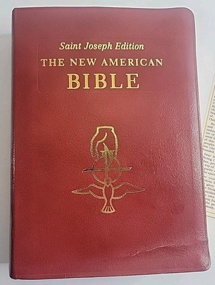 St Joseph Edition the New American Bible Beautiful Illustration Lg Type 1970 Ok