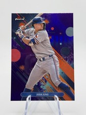 Josh Jung 2025 Topps Finest Purple Refractor #/250 Texas Rangers Common