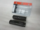 08-23 Harley Davidson Touring / 16-24 Softail Willie G Skull Hand Grips BLACK