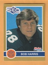 Bob Harris Auburn Tigers 1991 SEC Hoby #45 Decatur Georgia
