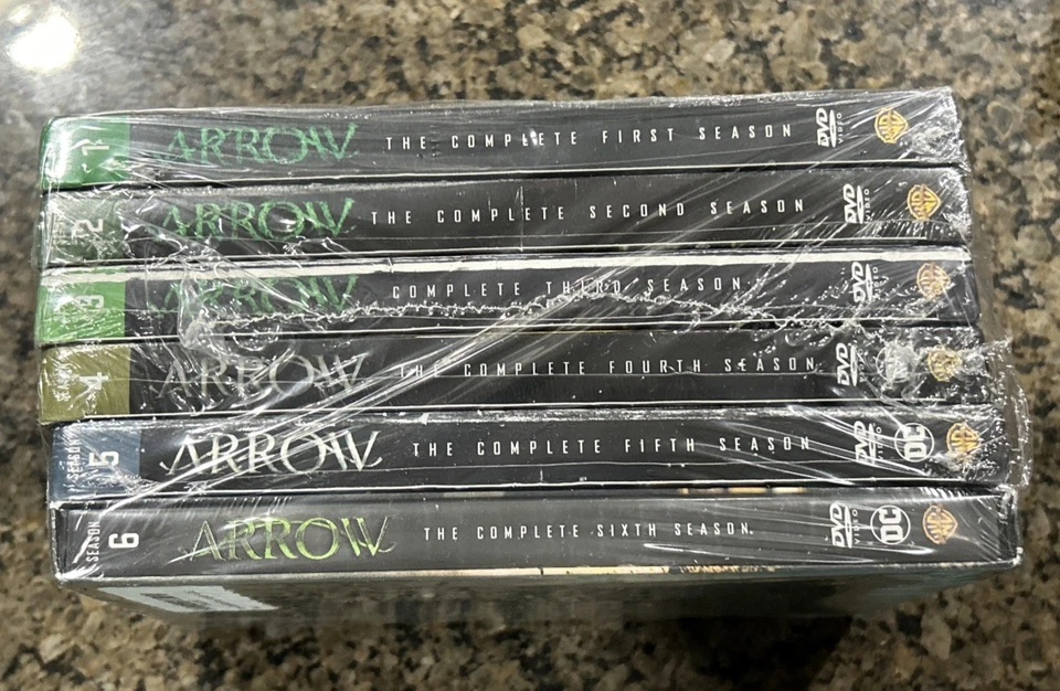 Arrow TV Show Complete 1-6 Collection Set DVD Sealed — 第 4/4 张图片