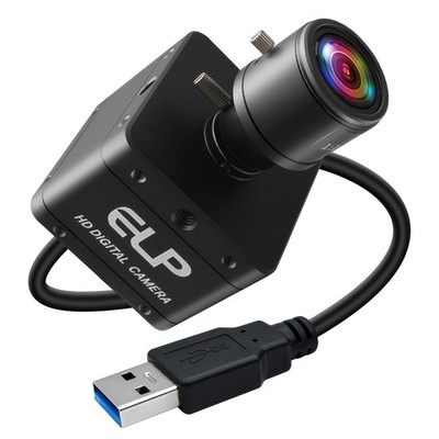 Global Shutter USB Camera, 1200P 120fps Manual Focus