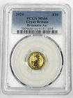 Gold Britannia 1/10 oz coin from a recent eBay sale
