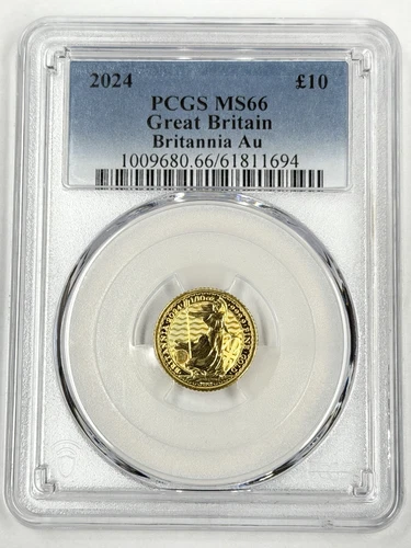 2024 Gold Britannia 1/10 oz — photo from the most recent tracked eBay sale