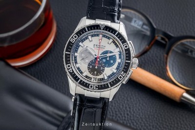 Zenith El Primero Stratos Flyback Felix Baumgartner 03.2066.405/69.R515 B&P